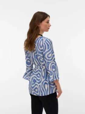 Regular Fit V-Neck Top
