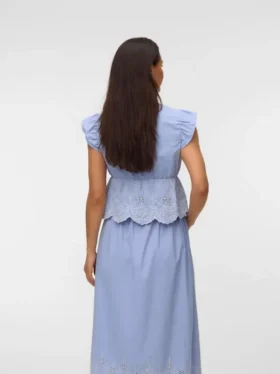 Regular Fit V-Neck Top