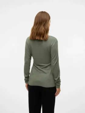 Regular Fit V-Neck Top