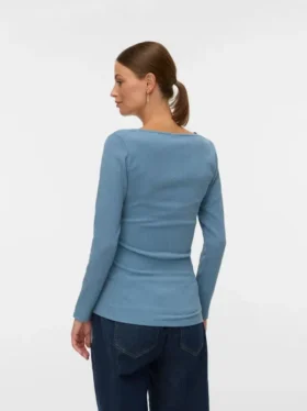 Regular Fit V-Neck Top