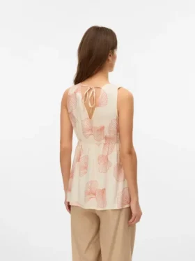 Regular Fit V-Neck Top