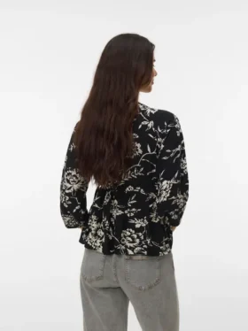 Regular Fit V-Neck Top