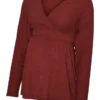Regular Fit V-Neck Top