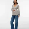 Regular Fit V-Neck Top