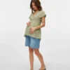 Regular Fit V-Neck Top