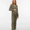 Regular Fit V-Neck Top