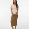 Regular Fit V-Neck Top