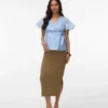 Regular Fit V-Neck Top