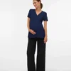 Regular Fit V-Neck Top