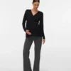 Regular Fit V-Neck Top