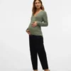 Regular Fit V-Neck Top