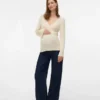 Regular Fit V-Neck Top
