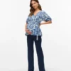 Regular Fit V-Neck Top