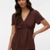Regular Fit V-Neck Top