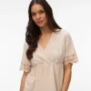 Regular Fit V-Neck Top
