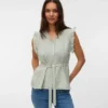 Regular Fit V-Neck Top
