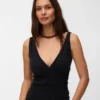 Regular Fit V-Neck Top