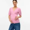 Regular Fit V-Neck Top