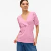 Regular Fit V-Neck Top