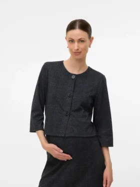 Round Neck Cardigan