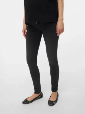 Slim Fit Mid Waist Jeans