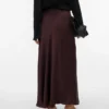 Snemily High Waist Long Skirt Snemily High Waist Long Skirt