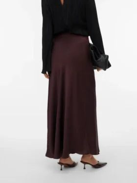 Snemily High Waist Long Skirt