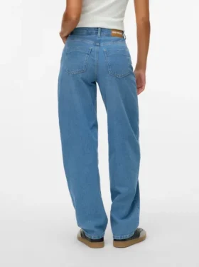 Snrancy High Waist Barrel Fit Jeans