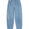 Snrancy High Waist Barrel Fit Jeans