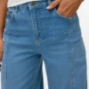 Snrancy High Waist Barrel Fit Jeans