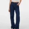 Snrancy Low Rise Wide Leg Fit Jeans