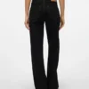 Snrancy Mid Waist Wide Leg Fit Jeans
