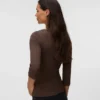 Tight Fit Boat Neck Top