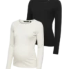 Tight Fit Round Neck T-Shirt