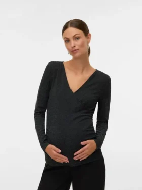 Tight Fit V-Neck Top