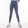 Topshop High Rise Skinny Fit Jeans