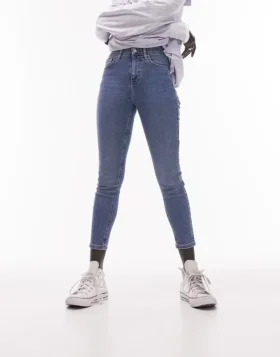 Topshop High Rise Skinny Fit Jeans