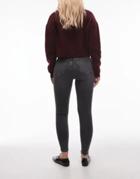 Topshop High Rise Skinny Fit Jeans