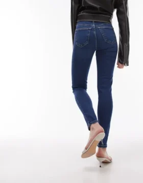 Topshop High Rise Skinny Fit Jeans