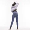 Topshop High Rise Skinny Fit Jeans