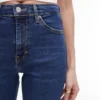 Topshop High Rise Skinny Fit Jeans