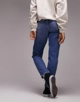 Topshop High Waist Mom Fit Jeans