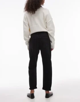 Topshop High Waist Mom Fit Jeans