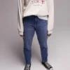Topshop High Waist Mom Fit Jeans