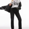 Topshop High Waist Straight Fit Jeans
