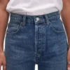 Topshop High Waist Straight Fit Jeans