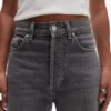 Topshop High Waist Straight Fit Jeans