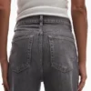 Topshop High Waist Straight Fit Jeans