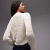 Topshop Knitted Stichy Cardi