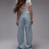 Topshop Low Waist Baggy Fit Jeans